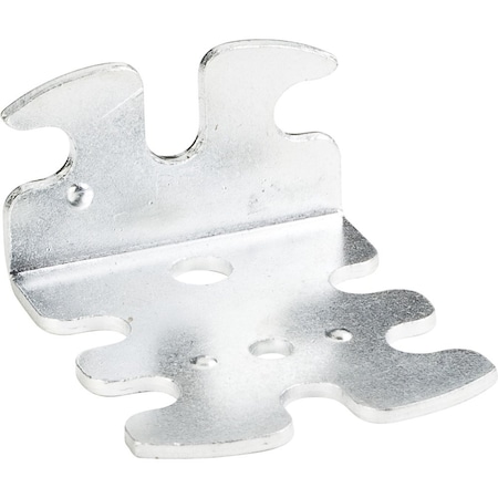 Hardware Resources 42 mmx47 mmx23 mm Zinc Plated Euro Bracket with 32 mm Hole Spacing 430ZN